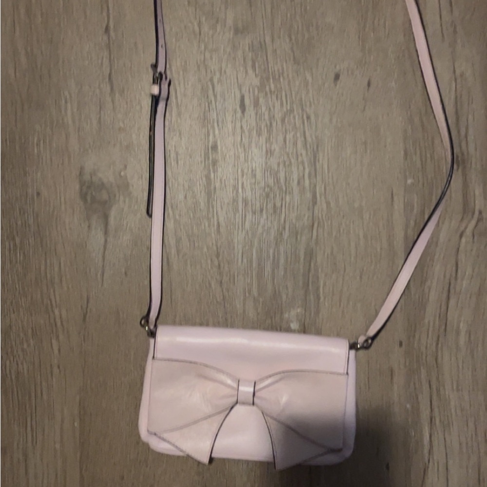 Kate Spade Light Pink Bow Crossbody Bag